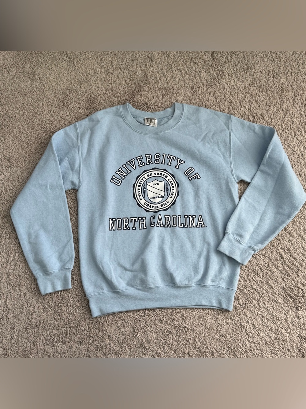 University of North Carolina Light Blue Crewneck Sweatshirt UNC